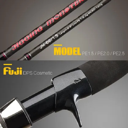 Jigging Monster Slow Pitch Jigging Fishing Tackle and Rod