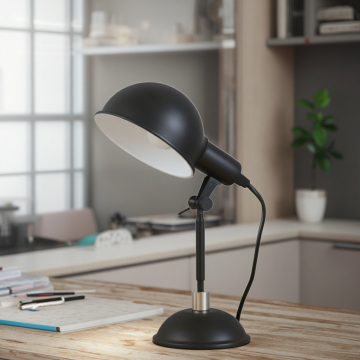 Nordic Modern LED Study Lamp with E14 Bulb Base