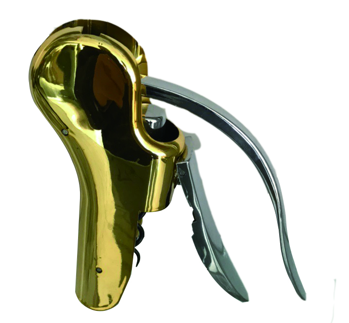 Rabbit wave zinc alloy corskcrew wine opener