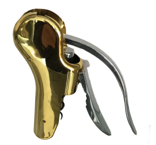 Rabbit wave zinc alloy corskcrew wine opener