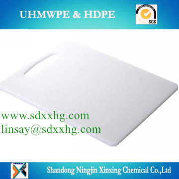 White Color of PP cutting board,Plastic Polypropylene chopping board for cutting