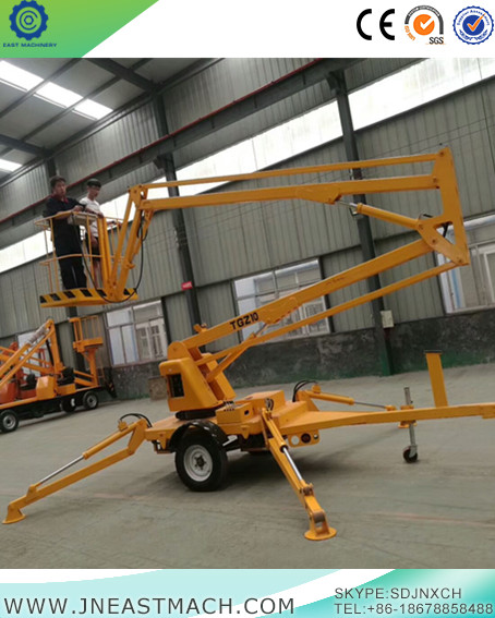 18m Bom Preço Articulado Folding Boom Elevator