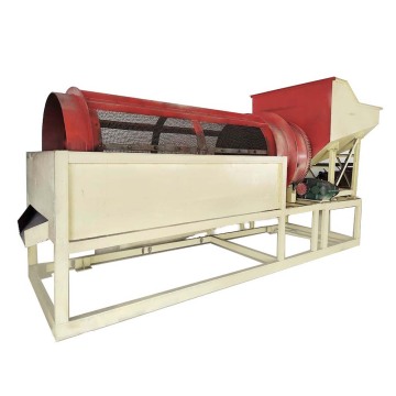 Mini Scale 1300MM Length 3Kw 5TPH Small Rotary Trommel Screen