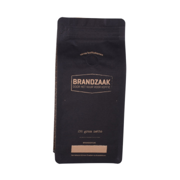 Ламинированный мешок для кофе из крафт-бумаги