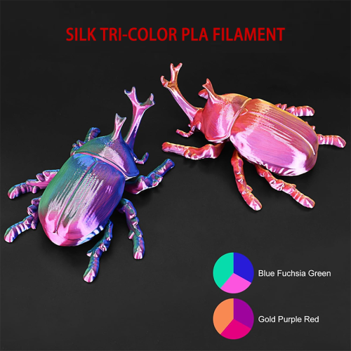 Best Silk PLA Filament for Multicolor Prints