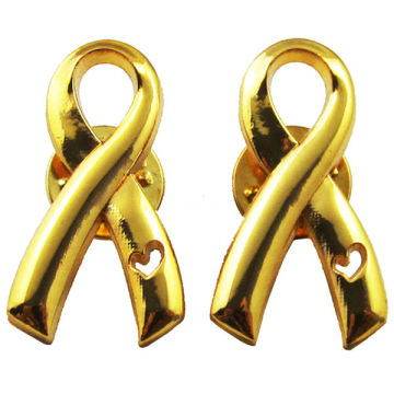 metal promotion custom ribbon lapel pins