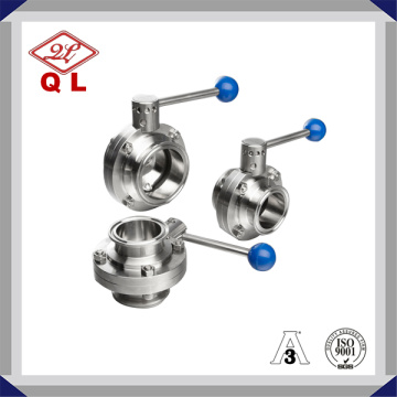 Hygiënische Butterfly Valve Clamped Manual Valve