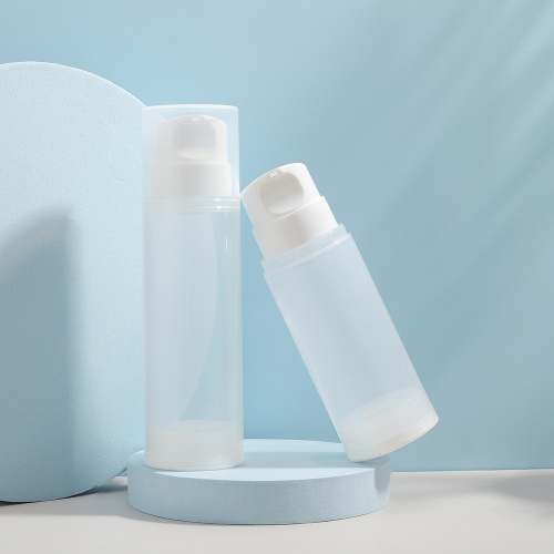 white Airless Bottles OEM Luxury Vacuum Airless Lotion Bottle Dispenser Factory