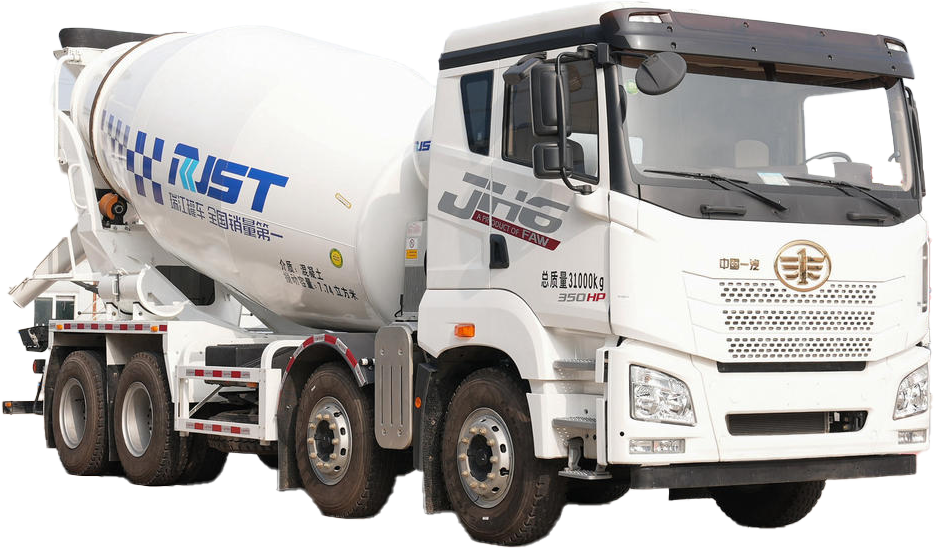 Heavy-Duty JH6 Concrete Transport Truck