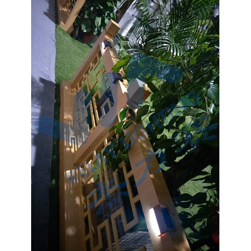 Solar powered wall/ door/ deck light