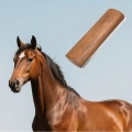 Natural Wood Horse Sweat Scraper for Grooming Needs