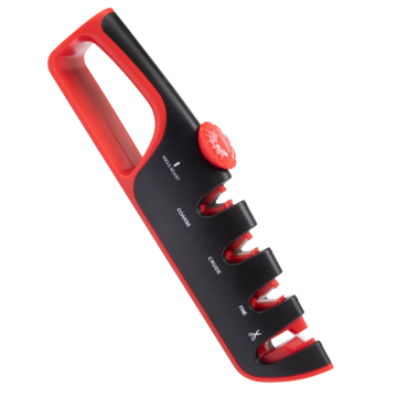 High Quality Multifunctional Plastic Knife Sharpener with Tungsten Steel
