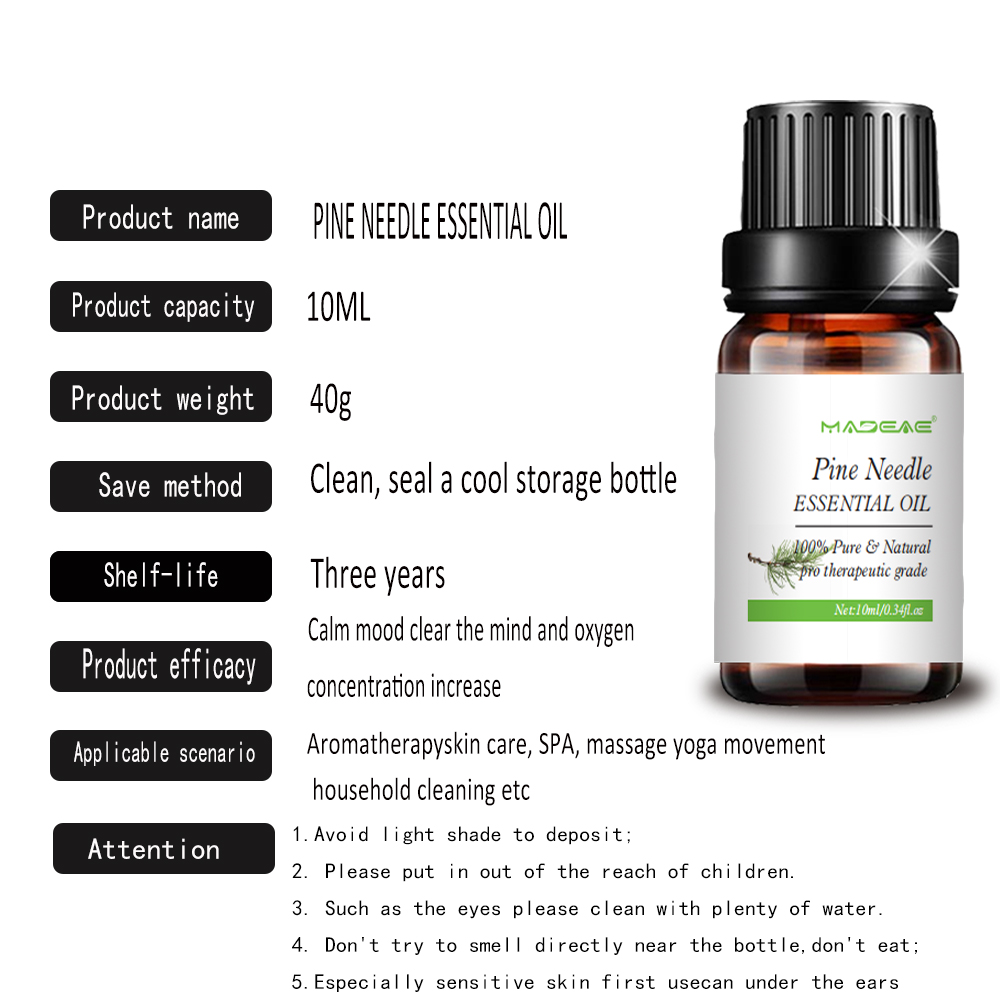 Pine Needle Essential Oil Water-Soluble For Aroma Diffuser