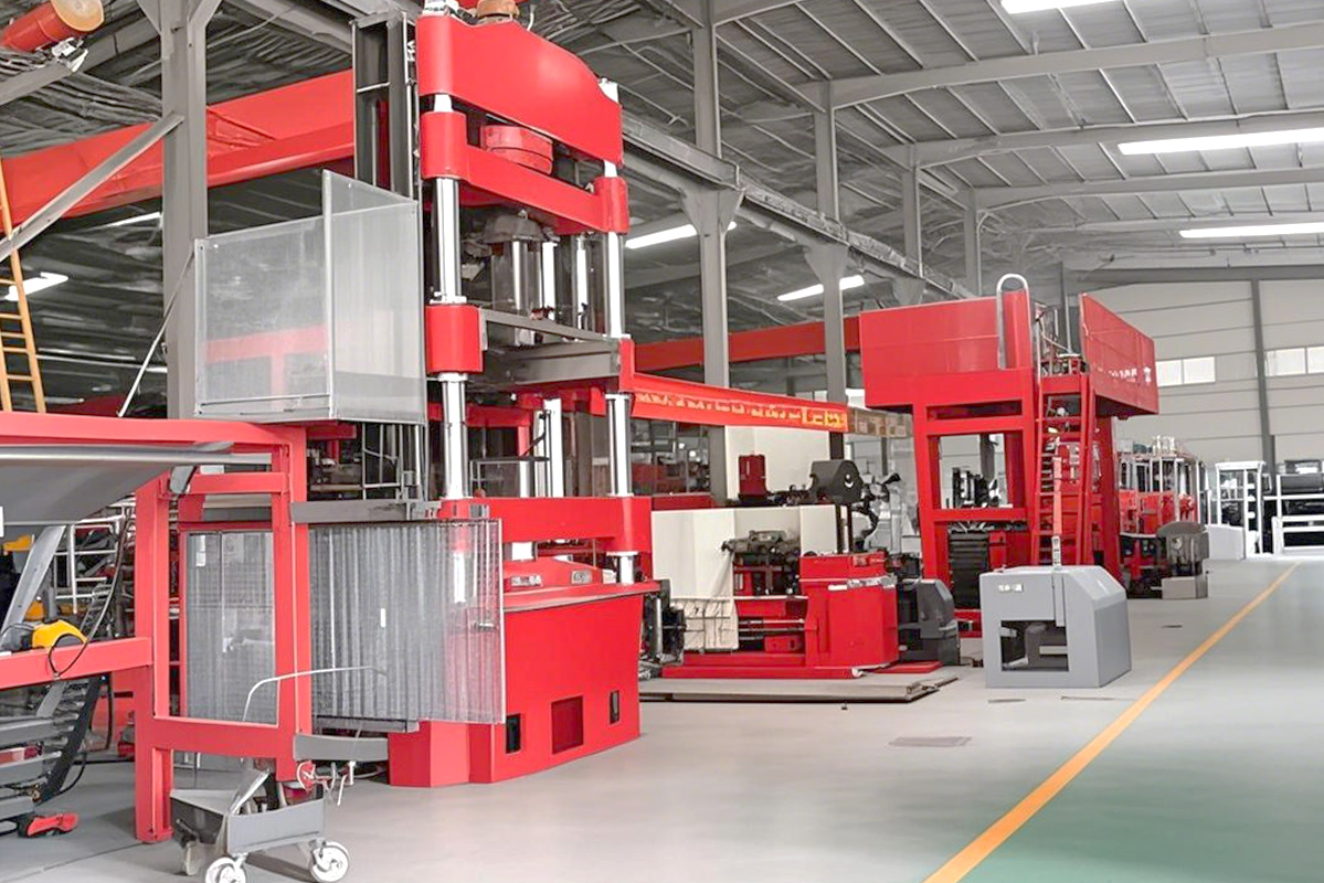 Gipsblöcke von Maschinenbaumaschine hergestellt