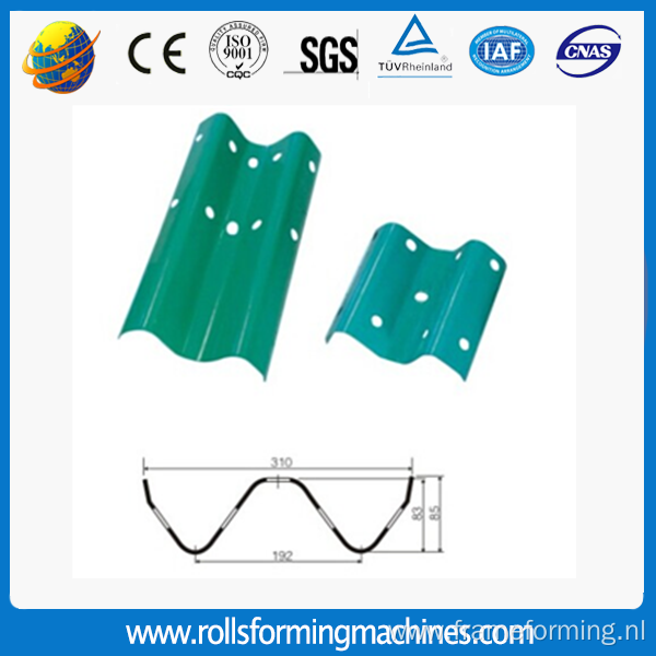 Highway Guardrail Steel Sheet Roll Forming Machine