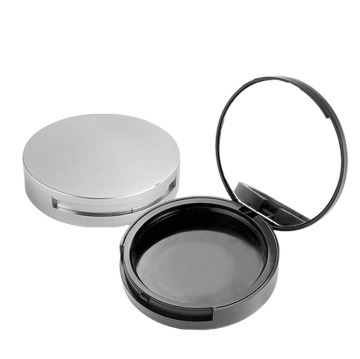 Universal 59mm Empty Plastic Compact Powder Case with Mirror