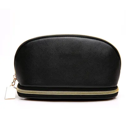 Small PU Leather Women Makeup Cosmetic Pouch Bag