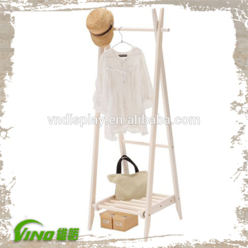 Wood Clothing Shops Decoration, Custom Clothing Racks, Retail Clothing Rack