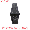 20-Port USB Charger Station 200W