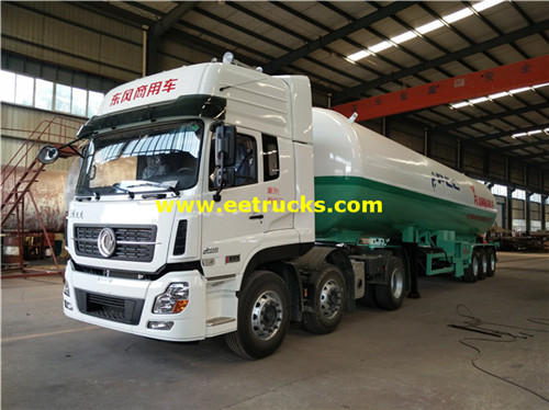 54Cbm Tri-Axle propane safarar masu aiki