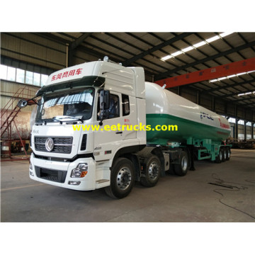 54cbm Tri-axle Propane Transport Remorques