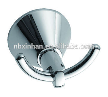 New design elegant zinc alloy double robe hook
