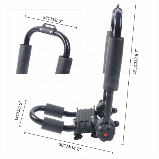 Universal Iron One Kayak Car Carrier Roof Rack for Offroad SUV 4x4