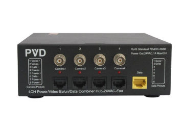 Utp Video Power Balun With 60 Db Cmrr , Interference Rejection