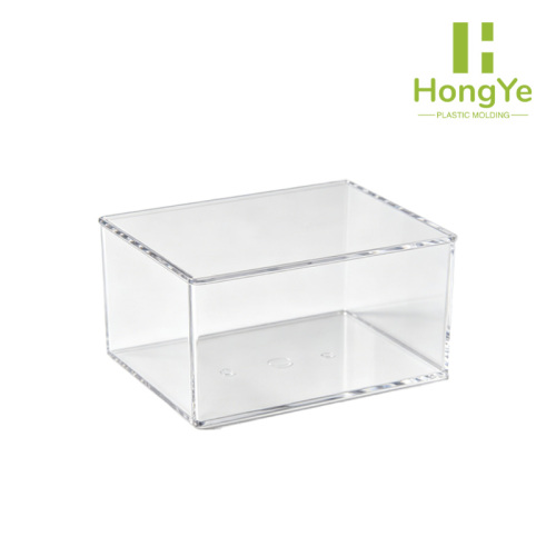 Organizador de almacenamiento multiusos de plástico semitransparente