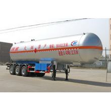 13m Tri-axle Liquefied Gas Tank نصف مقطورة