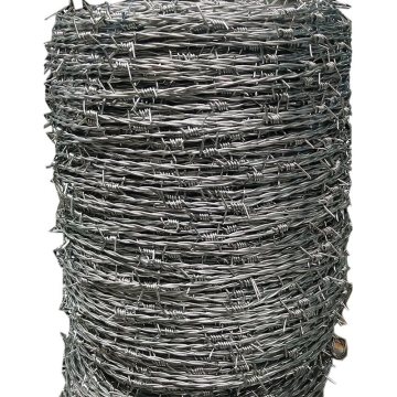 Alambre de púas galvanizado o recubierto de PVC Barato