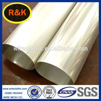 Textile Printing Rotary Nickel Screen V 125 Mesh