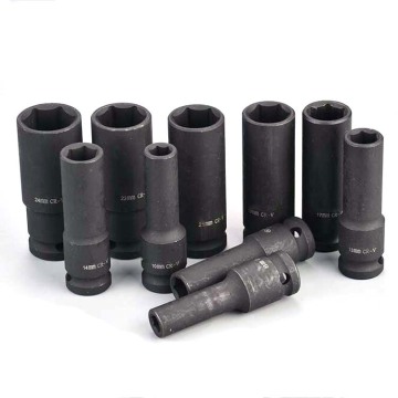 Soket Impak Udara Pneumatik Berat Profesional ditetapkan untuk pembaikan automatik - saiz 1/2 "," 3/4 ", dan" 1 \