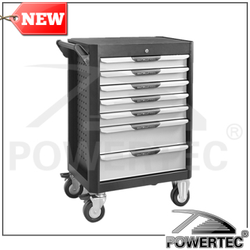 POWERTEC tool set with cabinet with Color Box