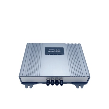 Lector de RFID industrial: Lector fijo de 4 puertos UHF RFID con interfaz RS232 e TCP/IP para la gestión de inventario