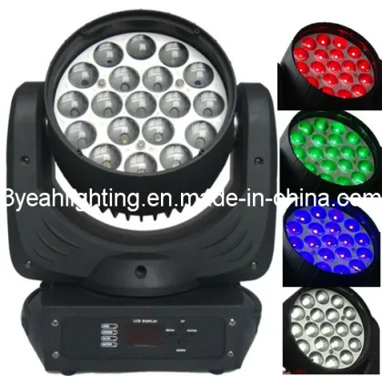 Osram 19 12W Beam LED Moving Head Zoom / Osram LEDs RGBW 4 in 1