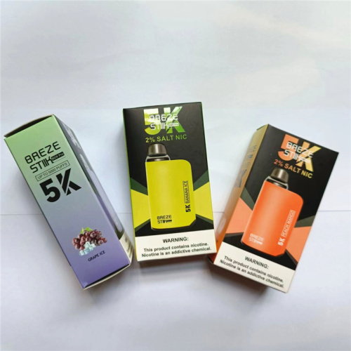 Vape desechable 800mAh 5000puffs Breze Stiik