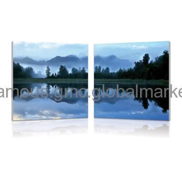 Mountain Watercolor Painting Beautiful Picture