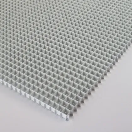 Aluminum Egg Crate Core Ceiling Lighting Panel Sheet