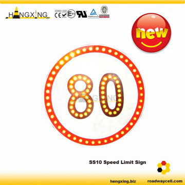SS10 Warning CE Electronic Speed Limit Signs