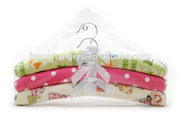 DSC-0190 colored satin padded coat hangers