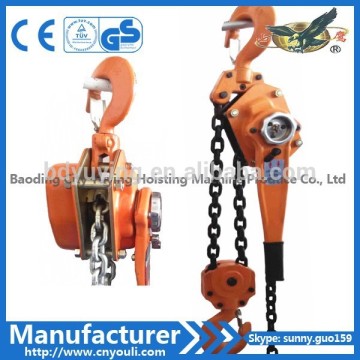 manual block machine HSH-VT type 3 ton lever block