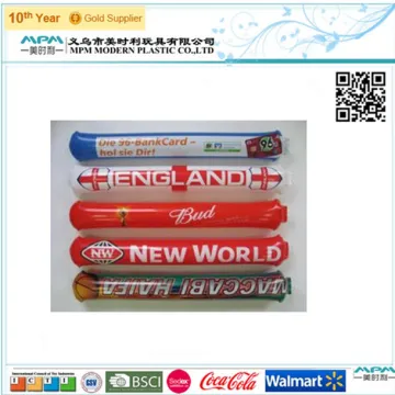 PVC Inlfatable Noisemaker Sticks for Advertising