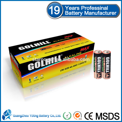 Am3 alkaline battery 1 5v aa dry battery lr6 high quality am3 alkaline