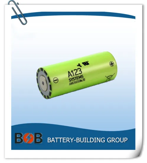 Anr26650m1-B 2500mAh LiFePO4 Battery Cell