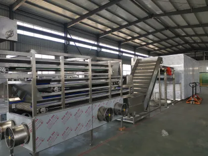 Factory Price Fish Freezing & Vegetable Quick-Freezing Equipment - French Fries Fluidized Quick-Freezing Production Line