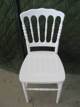 White Reisin Hotel Banquet Napoleon Chair