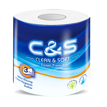 C&S Virgin Wood Pulp Tissue Paper 10rolls Tissue