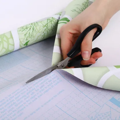 Green Flower PVC Wallpaper Stickers 45x200cm - Wallpapers and Wall Coatings