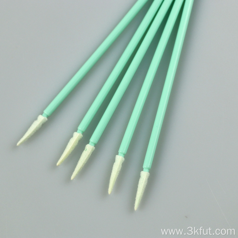 Micro Pointed Head Cleanroom Foam Swab